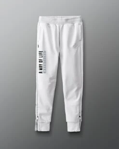 A Way Of Life Bold Jogger -Rudis RUDJG1017 A Way Of Life Bold Jogger White 0001