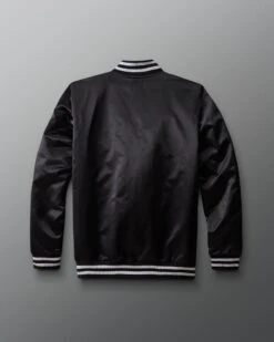 RUDIS Satin Jacket -Rudis RUDJK1008 RUDIS Satin Jacket Black 0006