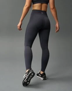 RUDIS Women's High Waisted Leggings - Charcoal -Rudis RUDLG1000 RUDIS Womens High Waisted Leggings OFP Charcoal 0003