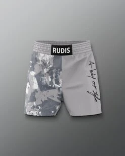 Motto Scripted Elite Short 17 Motto Scripted Elite Short -Rudis RUDSH1014 Motto Scripted Elite Shorts Gray 0001