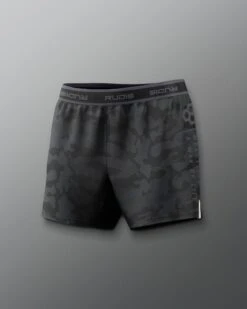 Camo Women's Elite Shorts 9 Camo Women's Elite Shorts -Rudis RUDSH1016 Camo Womens Elite Shorts Black Camo 0004