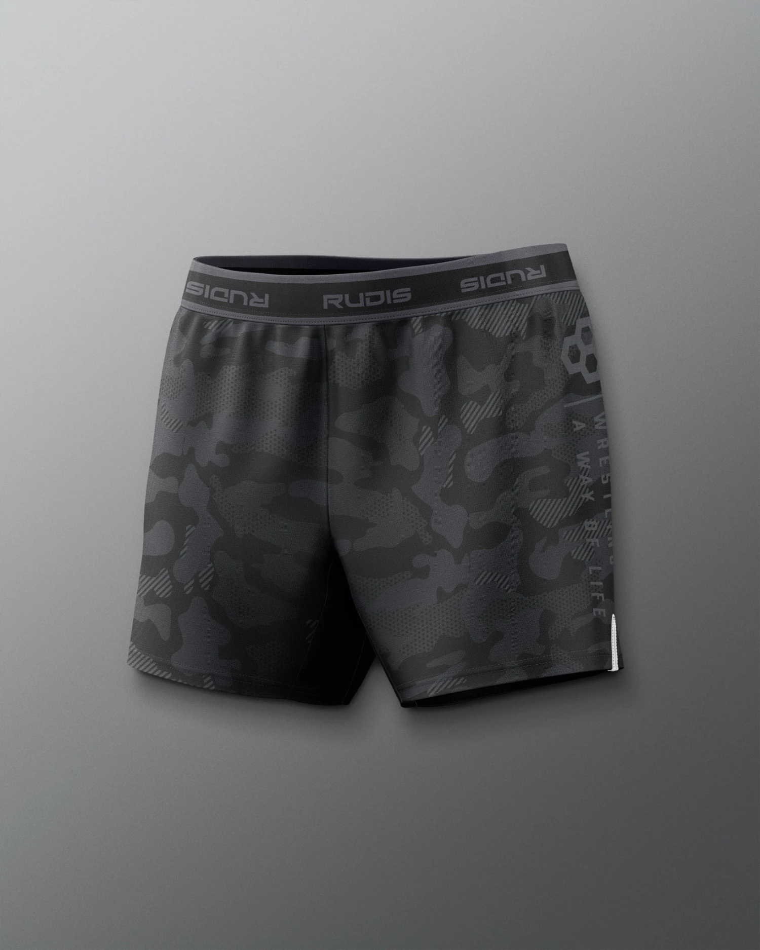 Camo Women's Elite Shorts 6 Camo Women's Elite Shorts - Image 4