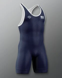 RUDIS Flag Weigh-In Singlet -Rudis RUDSN1058 RUDIS Sublimated Flag Weigh In Singlet Navy 0003