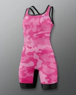 Camo Women's Elite 2.0 Singlet -Rudis RUDSN1068 Camo Womens Elite 2.0 Singlet Pink 0001