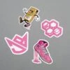 RUDIS Gum Sticker Pack -Rudis RUDST1001 RUDIS Gum Sticker Pack PUP Multi 0001