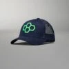 Dream Hex Trucker Hat -Rudis RUDTR1002 Dream Hex Trucker Hat PUP Navy 0021