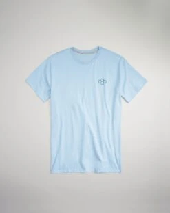 RUDIS Classic Blend Essential Hex T-Shirt 24 RUDIS Classic Blend Essential Hex T-Shirt -Rudis RUDTS1022 RUDIS Essential Hex T Shirt OFP Light Blue 0002