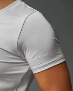 RUDIS Performance Women's V-Neck T-Shirt - Lunar Gray -Rudis RUDTS1049 PERFORMANCE Womens V Neck T Shirt OFP Lunar Gray 0003