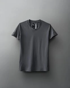 RUDIS Performance Women's V-Neck T-Shirt - Carbon -Rudis RUDTS1049 W PERFORMANCE Womens V Neck T Shirt PUP Carbon 0021 a04a8962 83db 48bf 886a 63514d70b544