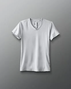 RUDIS Performance Women's V-Neck T-Shirt - Lunar Gray -Rudis RUDTS1049 W PERFORMANCE Womens V Neck T Shirt PUP Lunar Gray 0021 b411e1a6 9135 49ae 9e33 40cc851fdefb