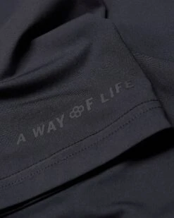 RUDIS Performance Women's V-Neck T-Shirt - Black -Rudis RUDTS1049 Womens Performance V Neck FLT Black 0031