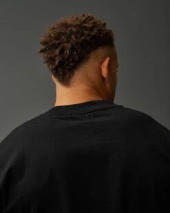 Heavyweight Jersey T-shirt -Rudis RUDTS1085 Heavyweight Jersey T Shirt Black 0003