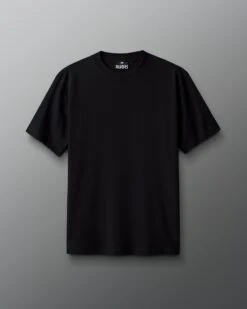 Heavyweight Jersey T-shirt -Rudis RUDTS1085 Heavyweight Jersey T Shirt Black 0021