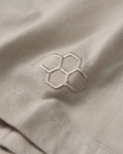 Heavyweight Jersey T-shirt -Rudis RUDTS1085 Heavyweight Jersey T Shirt Bone 0030