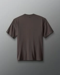 Heavyweight Jersey T-shirt -Rudis RUDTS1085 Heavyweight Jersey T Shirt Cocoa 0022