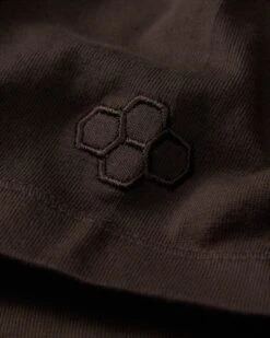 Heavyweight Jersey T-shirt -Rudis RUDTS1085 Heavyweight Jersey T Shirt Cocoa 0031