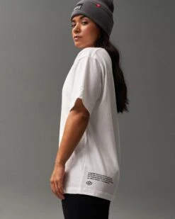 RUDIS Ghost Heavyweight T-Shirt -Rudis RUDTS1089 RUDIS Ghost Heavyweight T Shirt White 0011