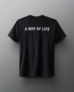 RUDIS Block Gradient T-Shirt -Rudis RUDTS1100 RUDIS Block Gradient T Shirt PUP Black Blue 0022