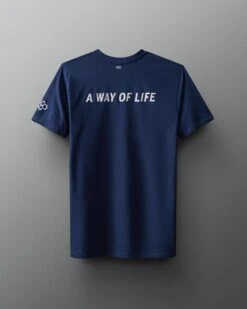 RUDIS Wordmark Split T-Shirt -Rudis RUDTS1102 RUDIS Wordmark Split T Shirt PUP Navy 0022