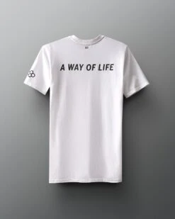 RUDIS Wordmark Split T-Shirt -Rudis RUDTS1102 RUDIS Wordmark Split T Shirt PUP White 0022