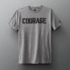 RUDIS Courage T-Shirt -Rudis RUDTS1107 RUDIS Courage T Shirt PUP Athletic Heather Gray 0021