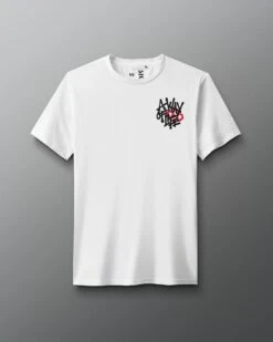 A Way Of Life Spray T-Shirt -Rudis RUDTS1121 A Way Of Life Spray T Shirt White 0001