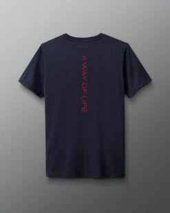 Wrestling Wordmark Elite Super Soft T-Shirt -Rudis RUDTS1130 Wrestling Wordmark Elite Super Soft T Shirt Navy 0002