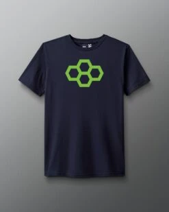 RUDIS Big Hex Elite Super Soft T-Shirt 13 RUDIS Big Hex Elite Super Soft T-Shirt -Rudis RUDTS1132 RUDIS Big Hex Elite Super Soft T Shirt Navy 0001