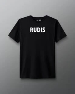 RUDIS Wordmark Elite Super Soft T-Shirt -Rudis RUDTS1133 RUDIS Wordmark Elite Super Soft T Shirt Black 0001