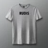 RUDIS Wordmark Elite Super Soft T-Shirt -Rudis RUDTS1133 RUDIS Wordmark Elite Super Soft T Shirt Heather Gray 0001