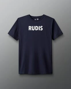 RUDIS Wordmark Elite Super Soft T-Shirt -Rudis RUDTS1133 RUDIS Wordmark Elite Super Soft T Shirt Navy 0001