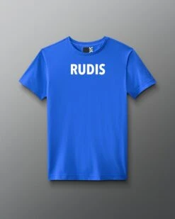 RUDIS Wordmark Elite Super Soft T-Shirt -Rudis RUDTS1133 RUDIS Wordmark Elite Super Soft T Shirt Royal 0001