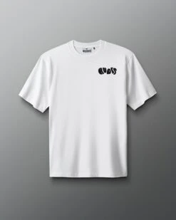 Branded Skull Heavyweight T-Shirt -Rudis RUDTS1142 Branded Skull Heavyweight T Shirt White 0001