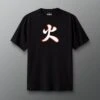 RUDIS Samurai Fire Heavyweight T-Shirt -Rudis SAMTS1000 RUDIS Samurai Fire Heavyweight T Shirt Black 0001