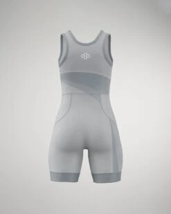 Team RUDIS Smooth Operator Women's Elite 2.0 Wrestling Singlet -Rudis Smooth Operator Singlet F Gray 0002