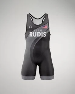 Team RUDIS Smooth Operator Elite 2.0 Wrestling Singlet -Rudis Smooth Operator Singlet M Black 0001