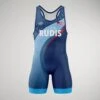 Team RUDIS Smooth Operator Elite 2.0 Wrestling Singlet 1 Team RUDIS Smooth Operator Elite 2.0 Wrestling Singlet -Rudis Smooth Operator Singlet M Navy 0001
