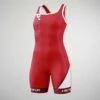 RUDIS Split Women's Elite Wrestling Singlet -Rudis Split Women Red F ed06d289 Red 0001