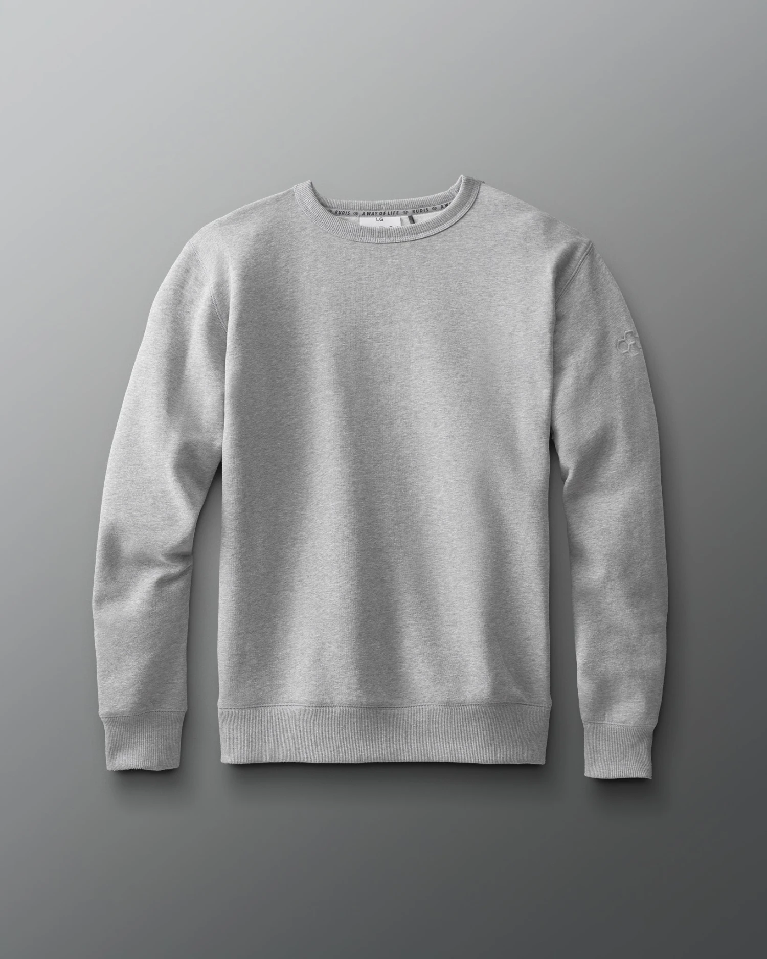 Comfort Fleece Crewneck - Gray 3 Comfort Fleece Crewneck - Gray
