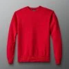 Comfort Fleece Crewneck - Red