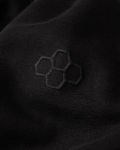 Comfort Fleece Hoodie - Black -Rudis TEMHD1000 Comfort Fleece Hoodie PUP Black 0030