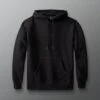 Comfort Fleece Hoodie - Black 2 Comfort Fleece Hoodie - Black -Rudis TEMHD1000 Comfort Fleece Hoodie Black 0020