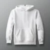 Comfort Fleece Hoodie - White -Rudis TEMHD1000 Comfort Fleece Hoodie White 0020