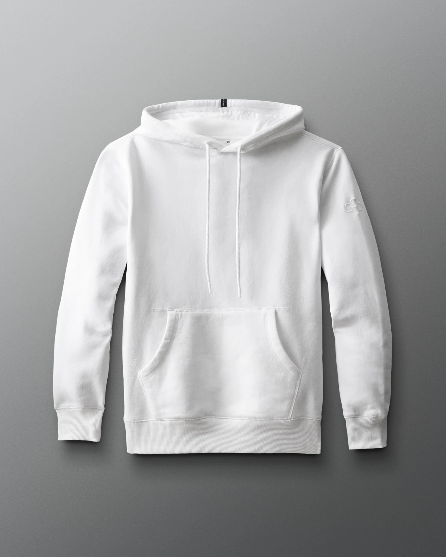 Comfort Fleece Hoodie - White 3 Comfort Fleece Hoodie - White