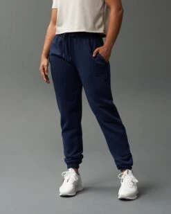 Comfort Fleece Sweatpants - Navy