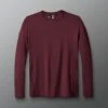 RUDIS Performance Long Sleeve - Maroon 1 RUDIS Performance Long Sleeve - Maroon -Rudis UNI TS1164 Performance Adult Long Sleeve PUP Maroon 0021