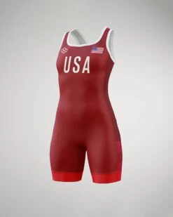 USA Pride Women's Elite 2.0 Wrestling Singlet -Rudis USA Pride Singlet F Red 0001 455ae6f6 33bf 4785 ad3e 242b24a09687
