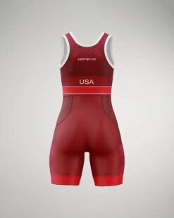 USA Pride Women's Elite 2.0 Wrestling Singlet -Rudis USA Pride Singlet F Red 0002 2e70d245 512e 4ce8 8eb8 872bcb0a489b