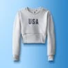 USA COOL-FEEL Women's Fitted Crew