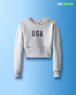 USA COOL-FEEL Women's Fitted Crew